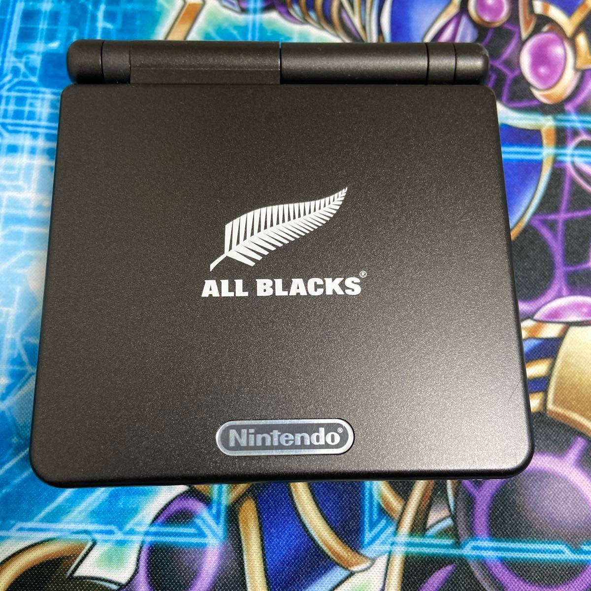 ゲームボーイアドバンスSP 本体 GBASP オールブラックスモデル