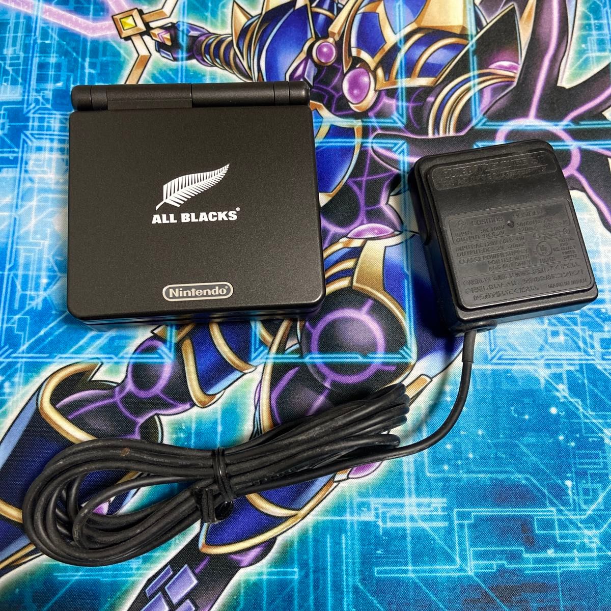 ゲームボーイアドバンスSP 本体 GBASP オールブラックスモデル