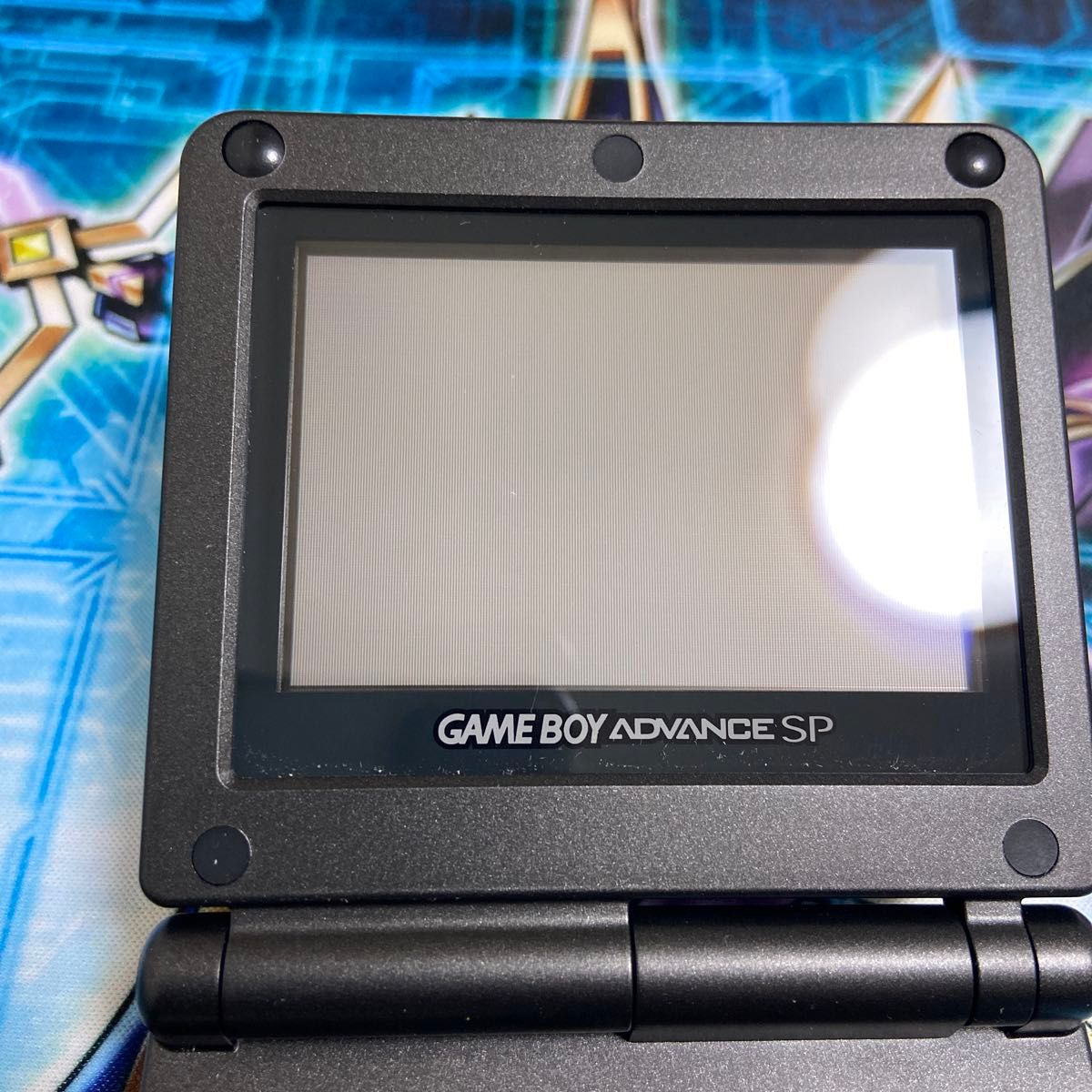 ゲームボーイアドバンスSP 本体 GBASP オールブラックスモデル