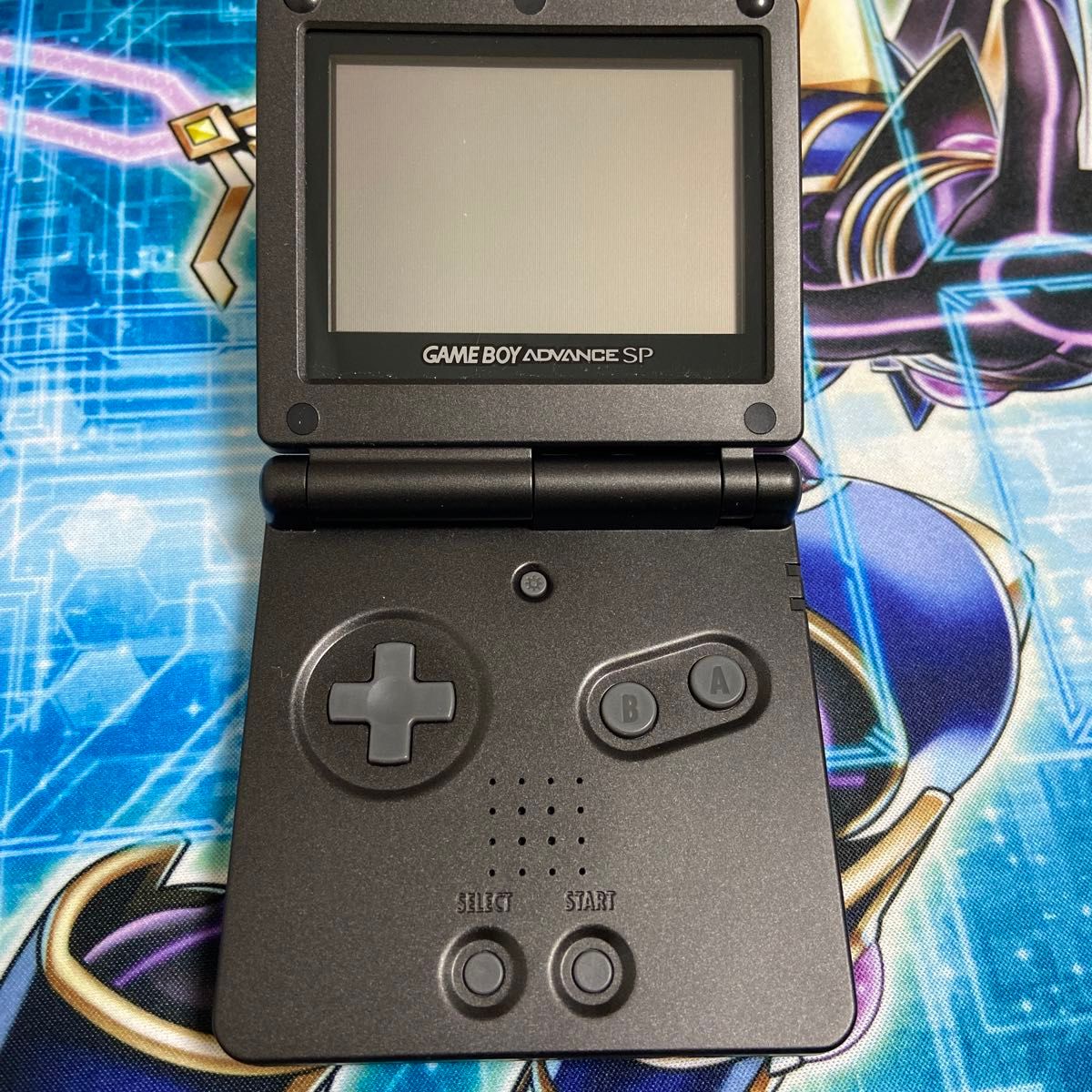 ゲームボーイアドバンスSP 本体 GBASP オールブラックスモデル