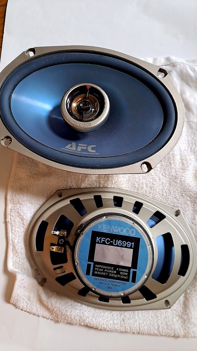 KENWOOD AFC-U6991 楕円スピーカー 青｜Yahoo!フリマ（旧PayPayフリマ）