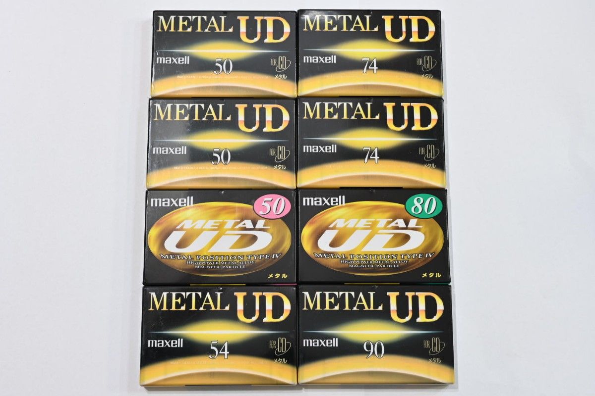 新品未開封未使用 マクセル Maxell Metal UD カセットテープ メタル