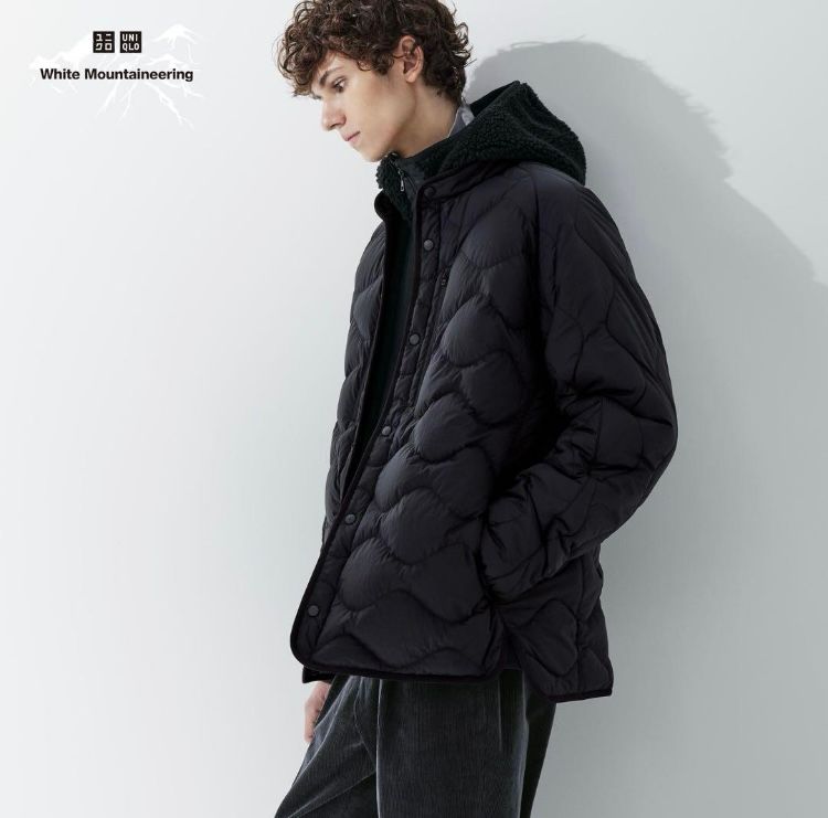 状態良】ユニクロ ホワイトマウンテニアリング リサイクルハイブリッド