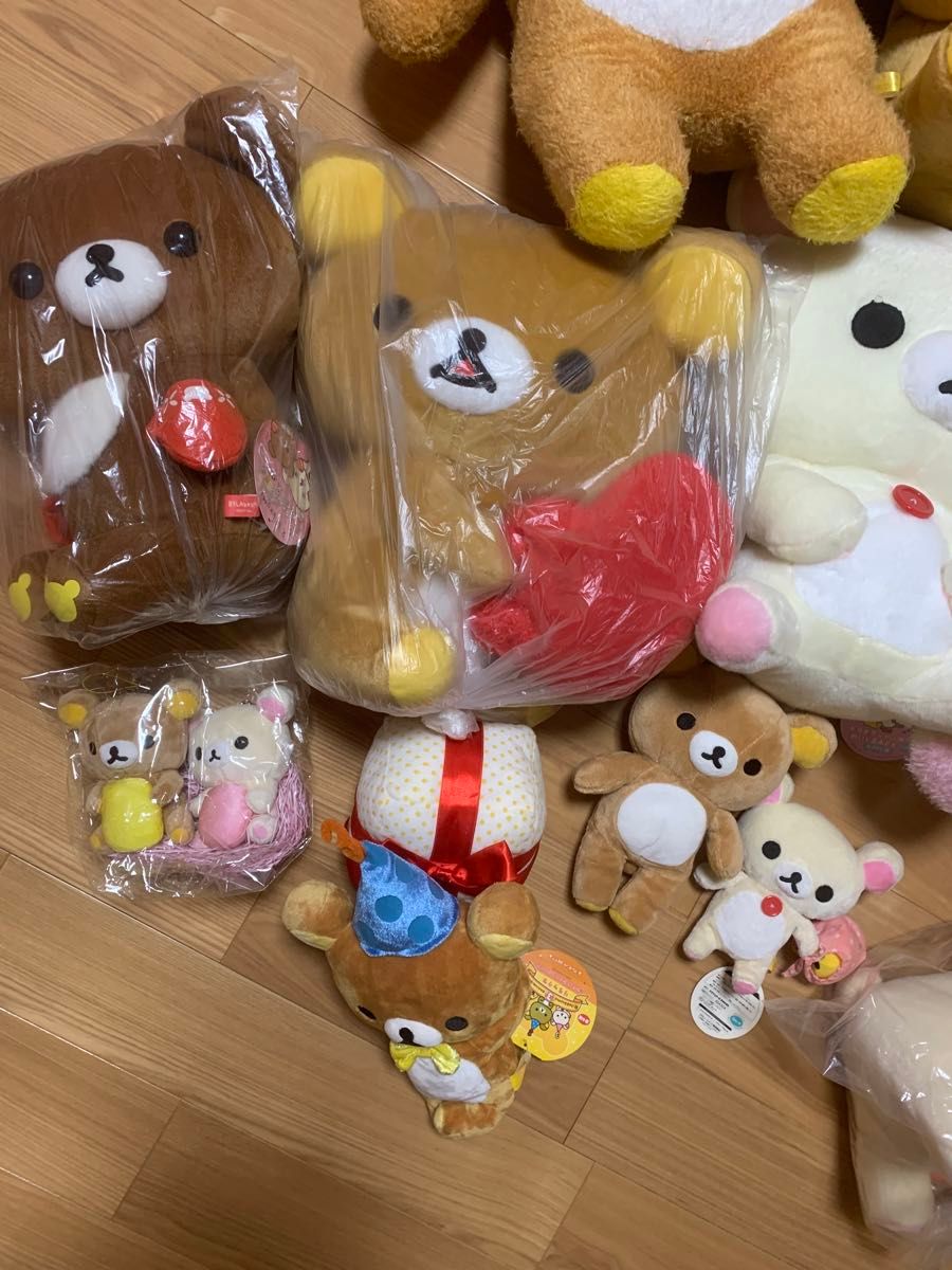 リラックマ コリラックマ ぬいぐるみ マスコット まとめ売り 40点