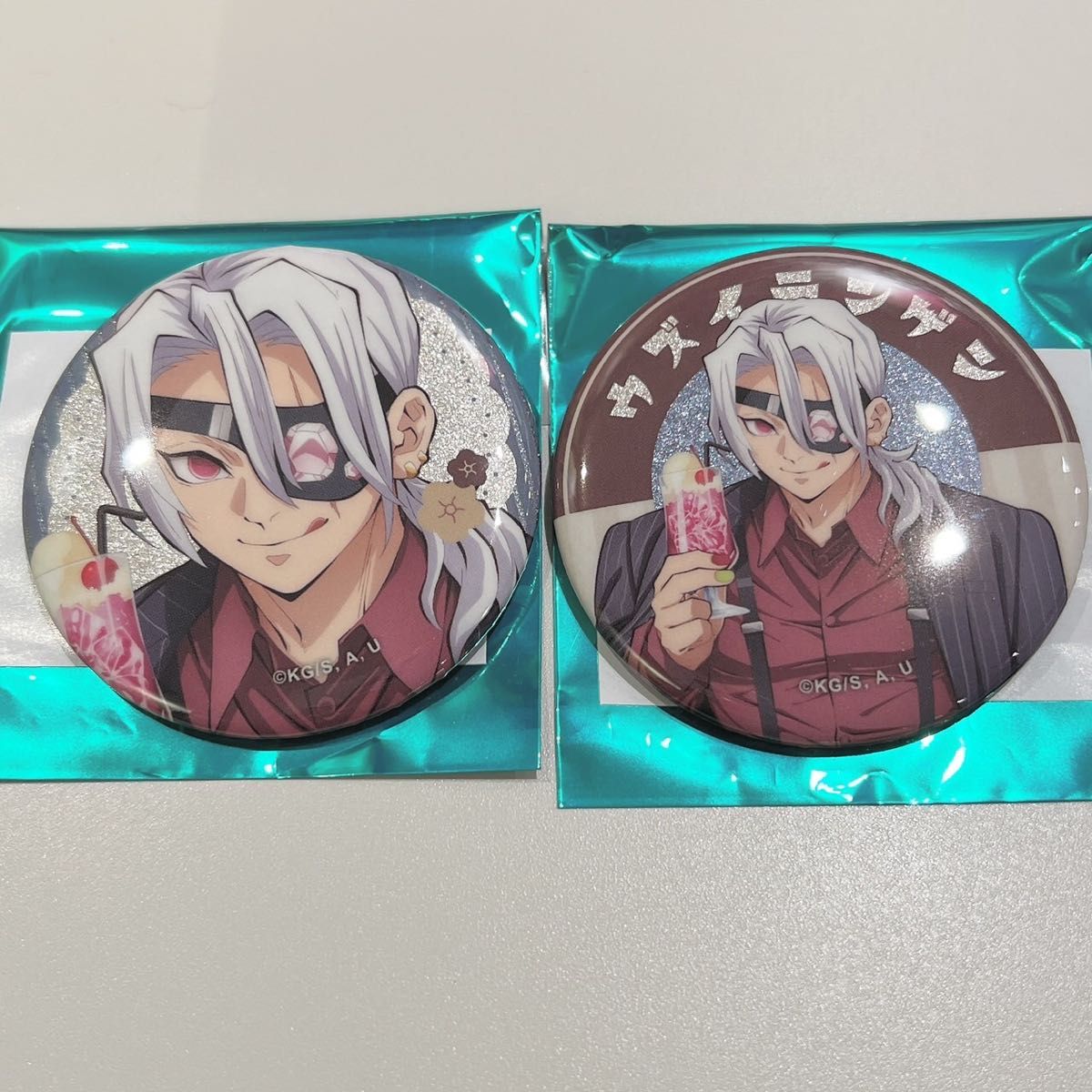 鬼滅の刃 AGF 純喫茶 缶バッジ 宇髄天元 ufotable｜Yahoo!フリマ（旧