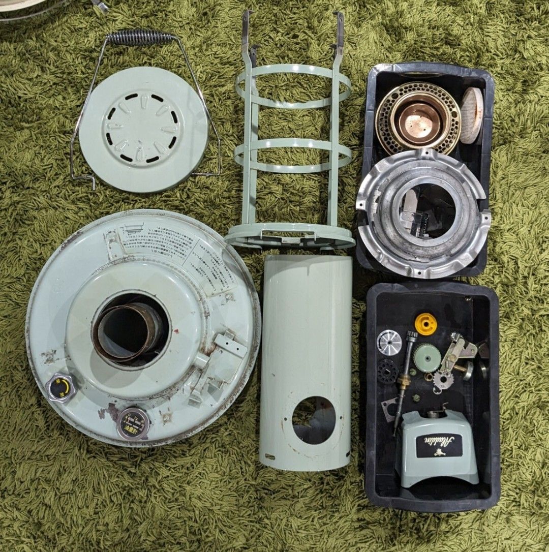 アラジン ブルーフレーム 39型デラックス 石油ストーブ レトロ 実働