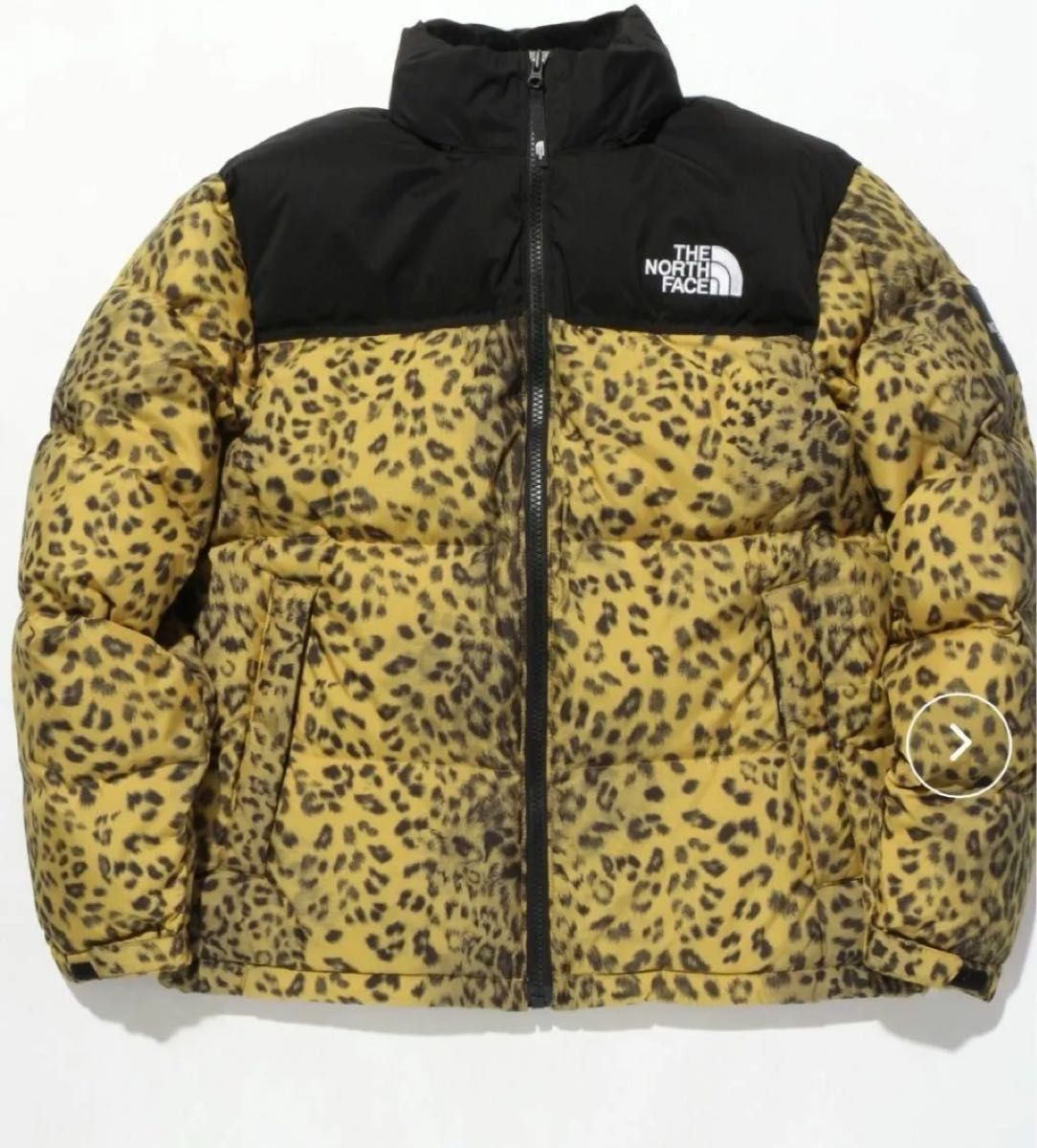 ノースフェイス ダウンジャケット ヌプシ 新品 韓国 レオパードヒョウ