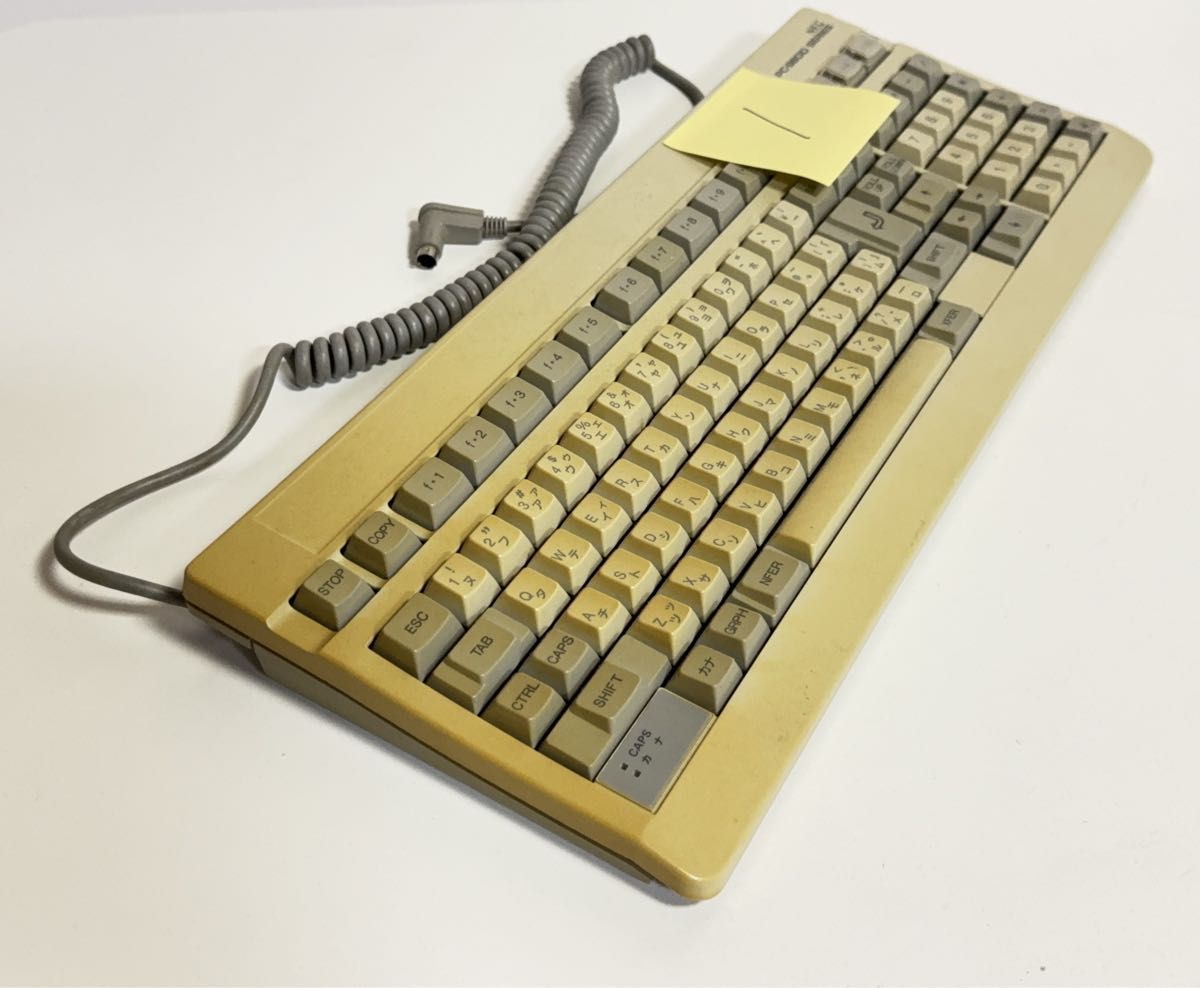 ジャンク品 PC-9801 9800シリーズ キーボード （単・01）PC - 9821