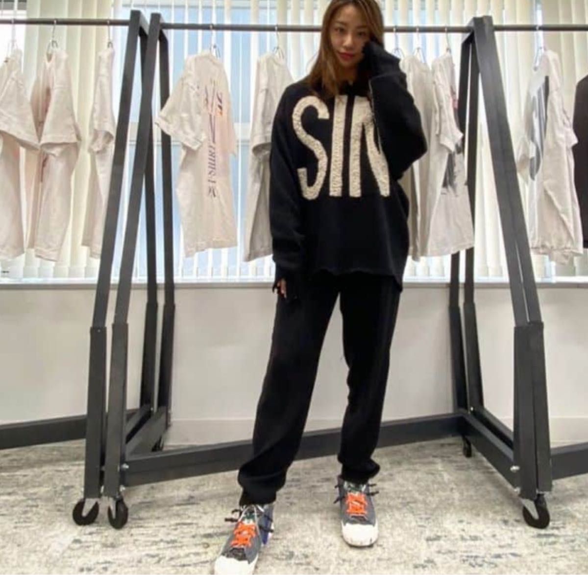 SAINT Mxxxxxx KNIT SIN セントマイケル ニット ダメージ セーター