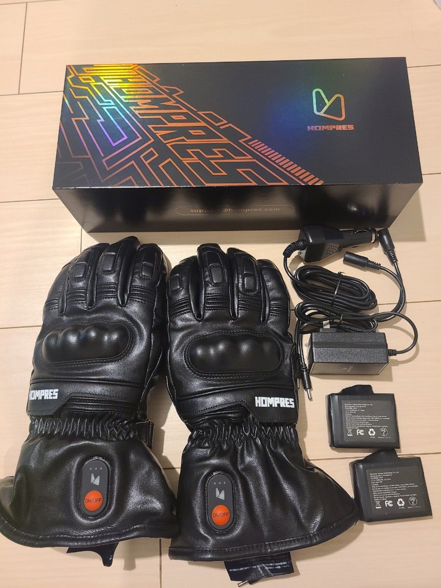 Hompres ホンプレス 電熱グローブ 2024年式 puレザー XLサイズ｜Yahoo