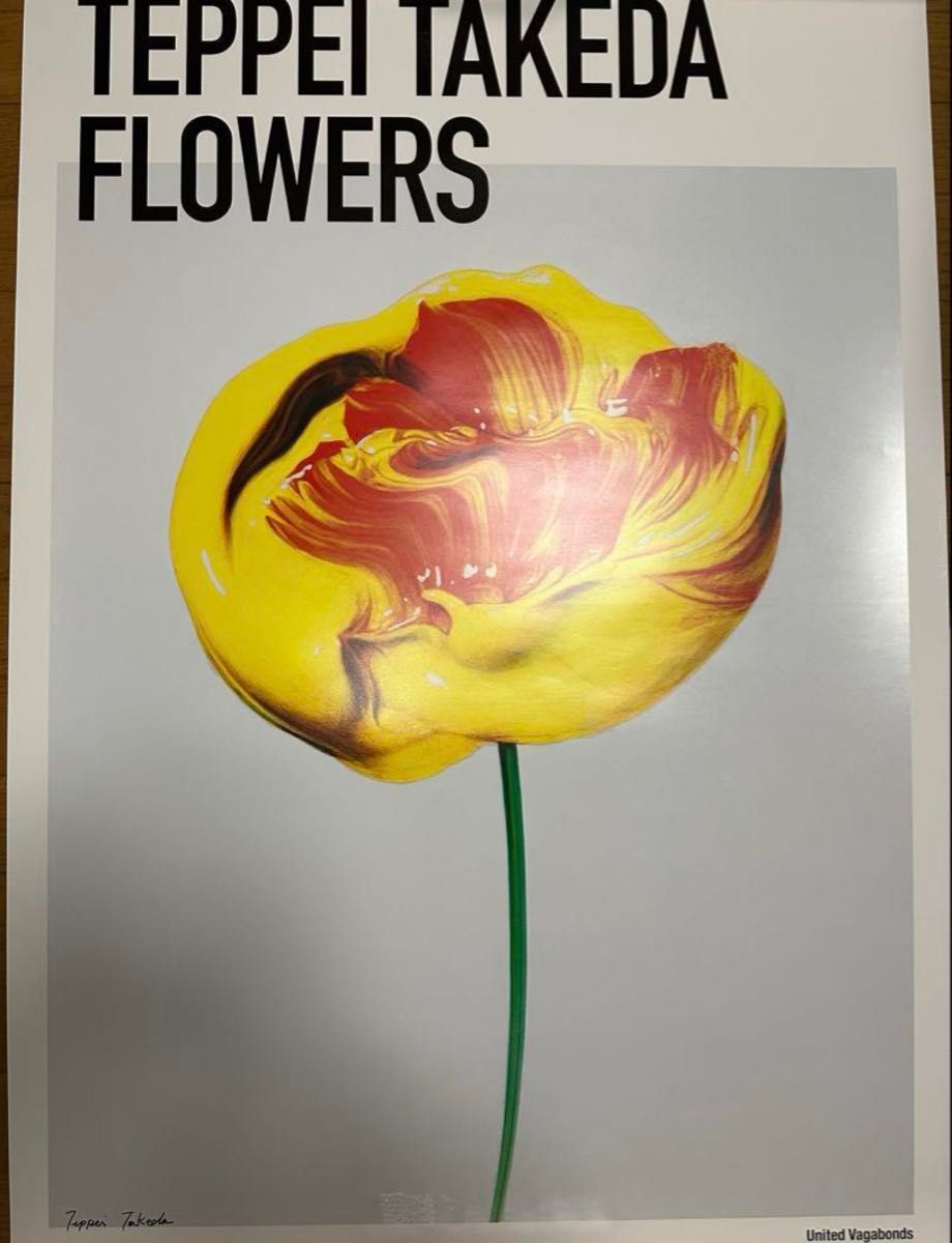 武田鉄平 FLOWERS ポスター 直筆サイン ED入り｜Yahoo!フリマ（旧