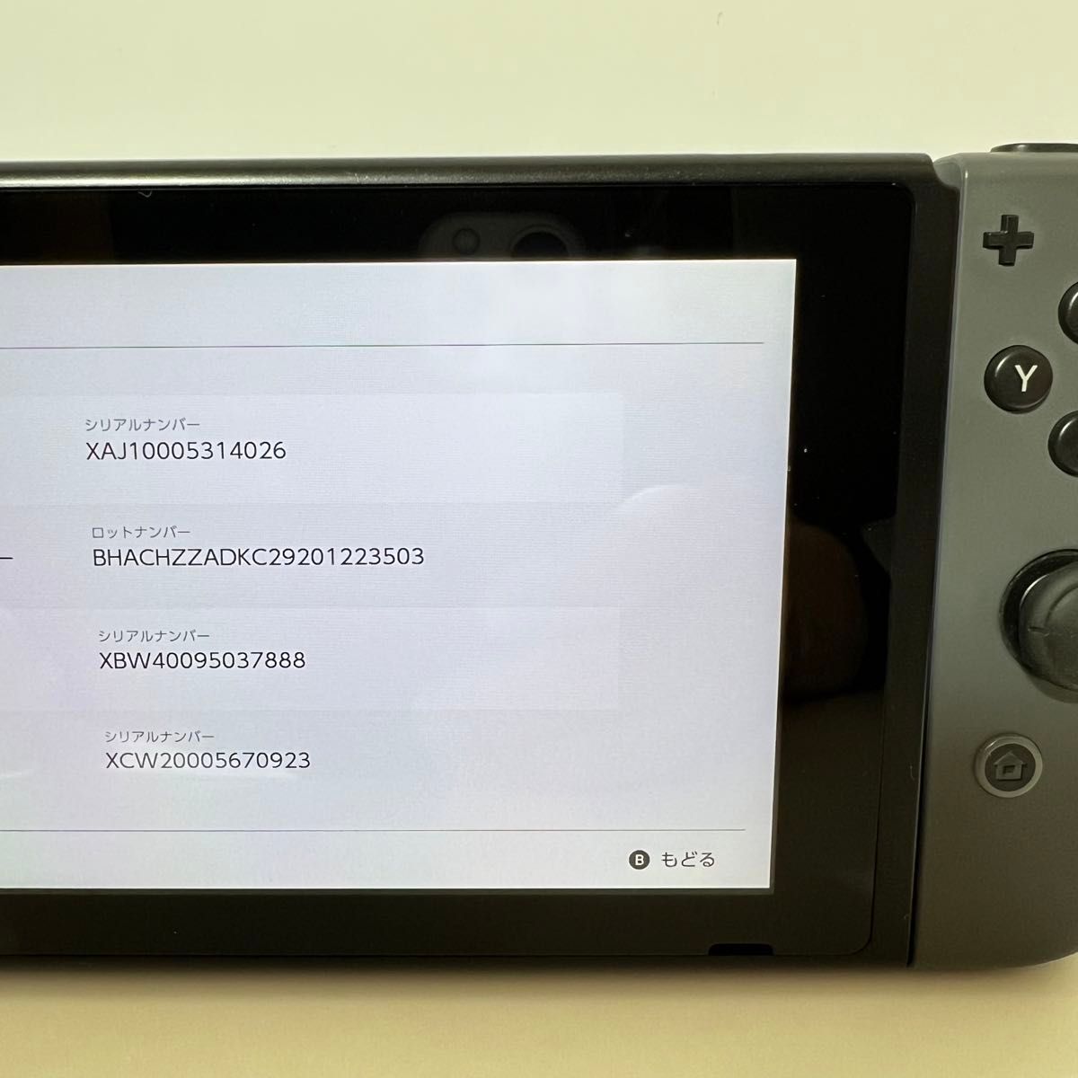 Switch スイッチ 未対策機・初期型 グレー 本体一式 付属品完品 2017年