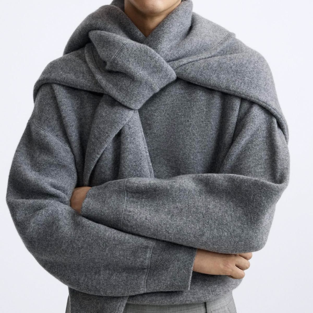 STUDIO NICHOLSON×ZARA カシミヤブレンド セーター カシミアブレンド