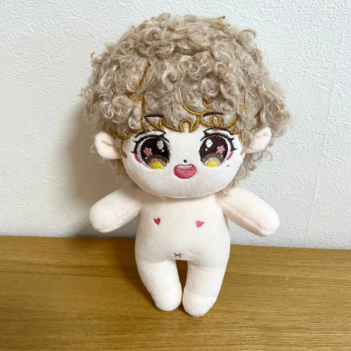 再入荷【V テテ】BTS テヒョン パーマ ちび ぬいぐるみ 20cm ドール
