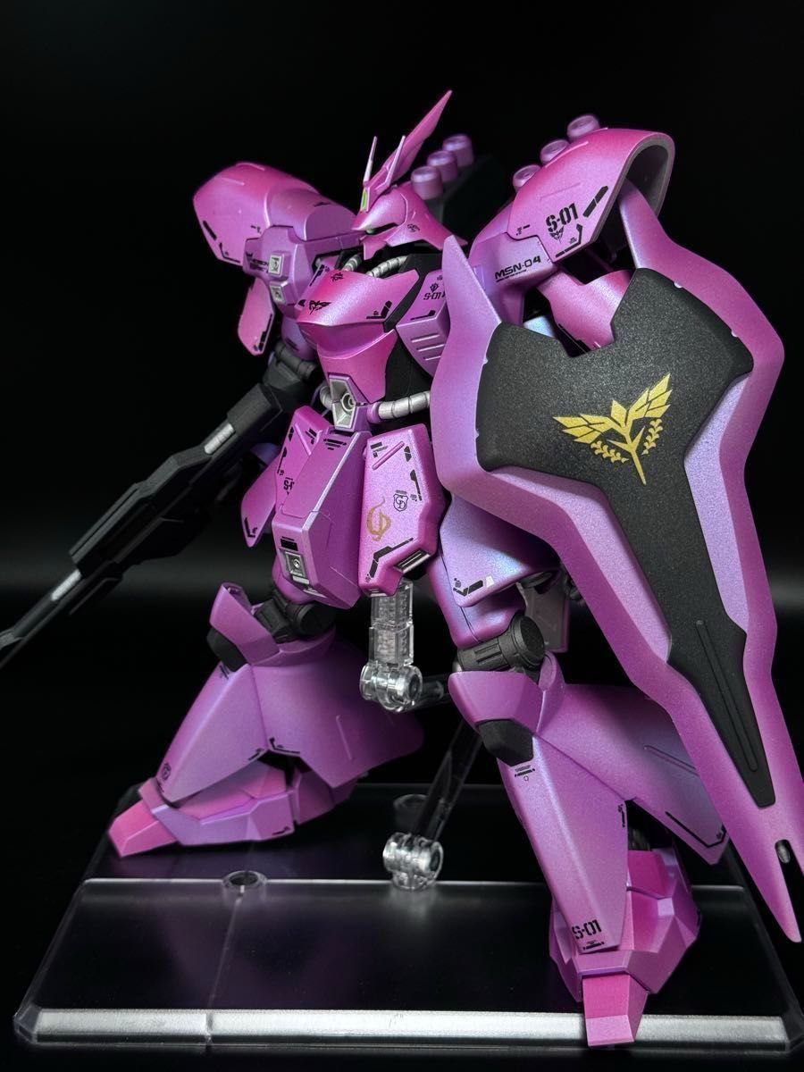 全塗装完成品 1/144 HG サザビー｜Yahoo!フリマ（旧PayPayフリマ）