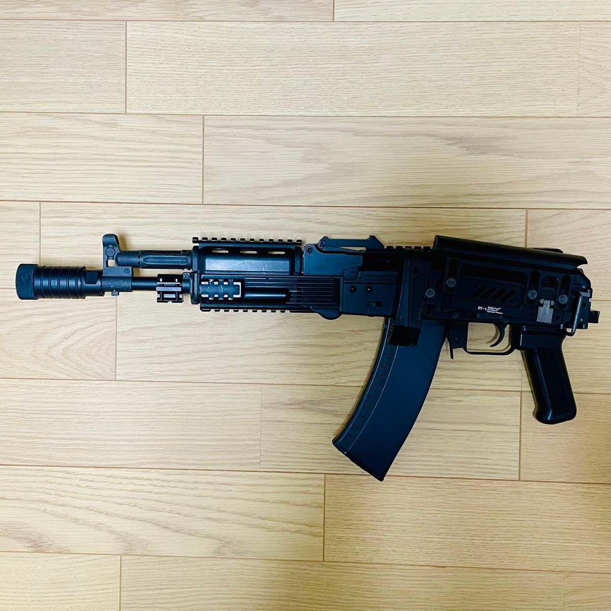 東京マルイ AK102 電動ガン ジャンク品(zenit PT-1ストック取り付け