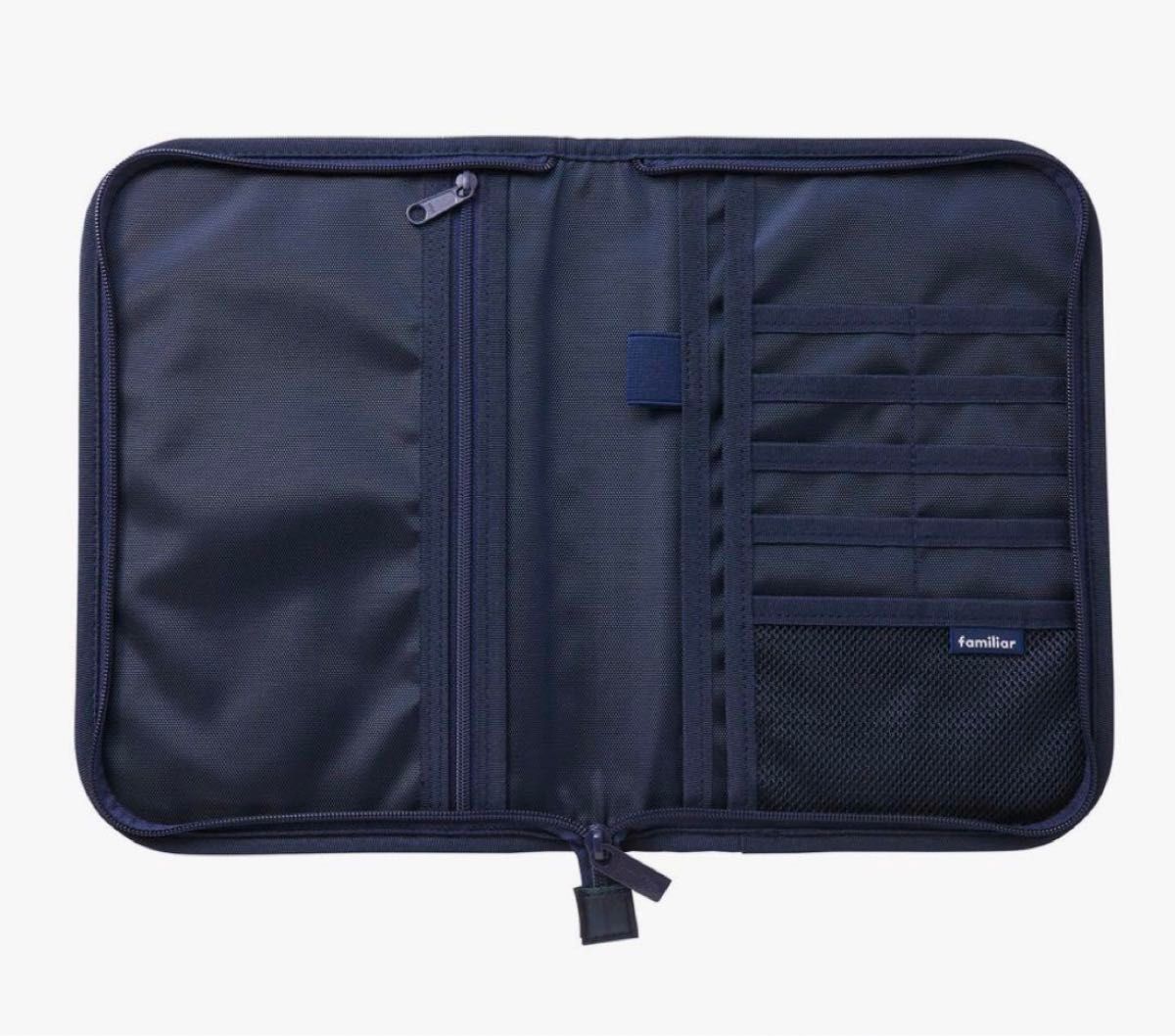 新品 未使用 ファミリア 母子手帳 マルチケース 母子手帳ケース 刺繍