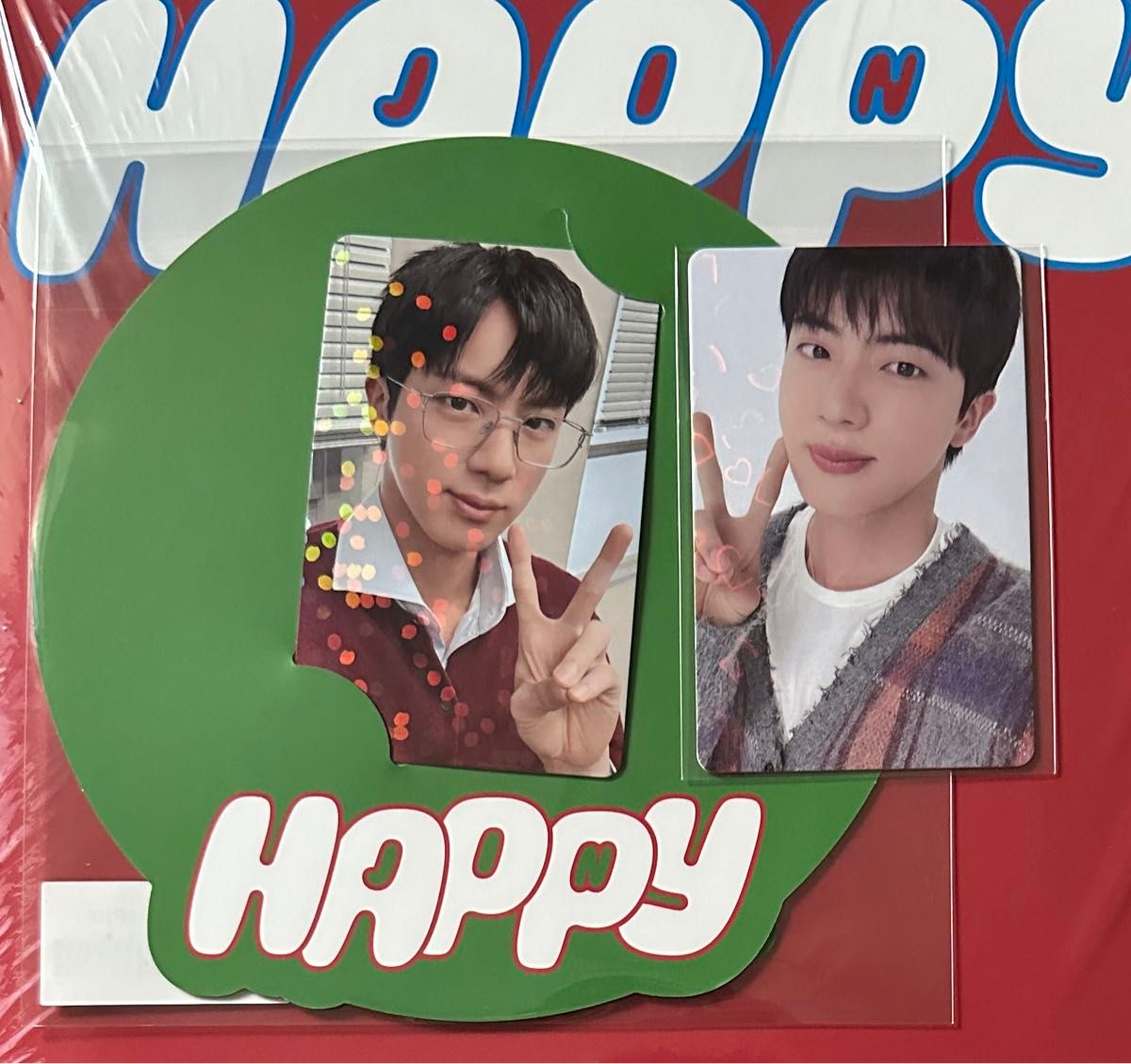 BTSジン ソロアルバム Happy JPFC 購入者特典 ホログラムフォトカード
