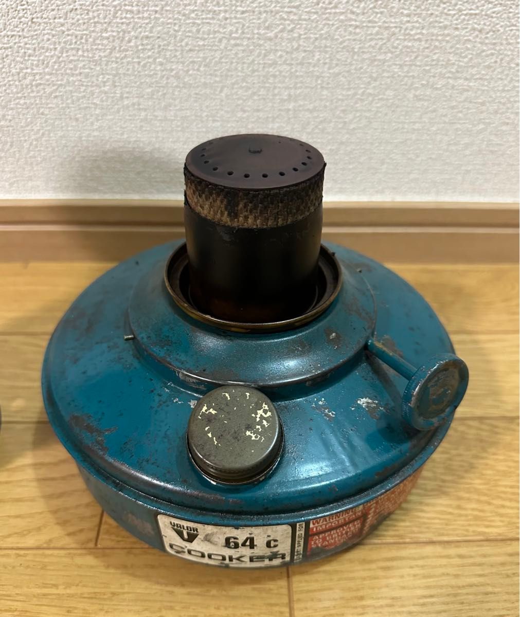 希少 ビンテージ バーラー クッカーストーブ 64C 専用ケース付き 石油