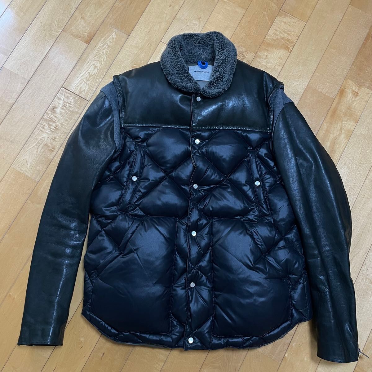 極美品 希少品 アンダーカバー Undercover 袖レザーダウン｜Yahoo