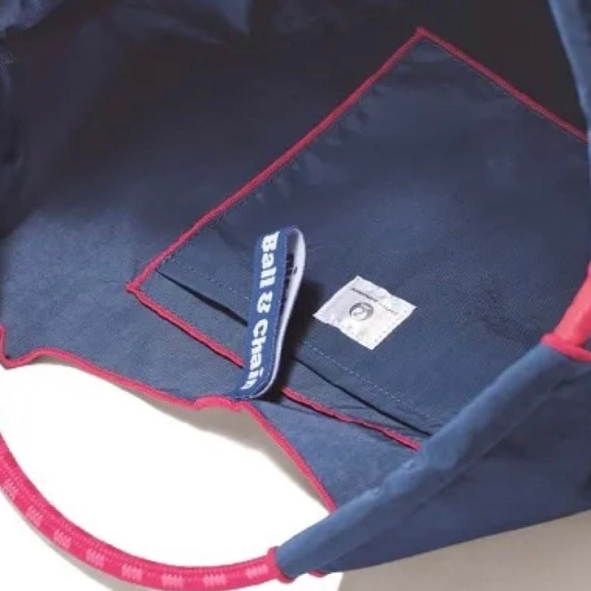 新品 JAL機内販売 ボールアンドチェーン BALL & CHAIN エコバッグ