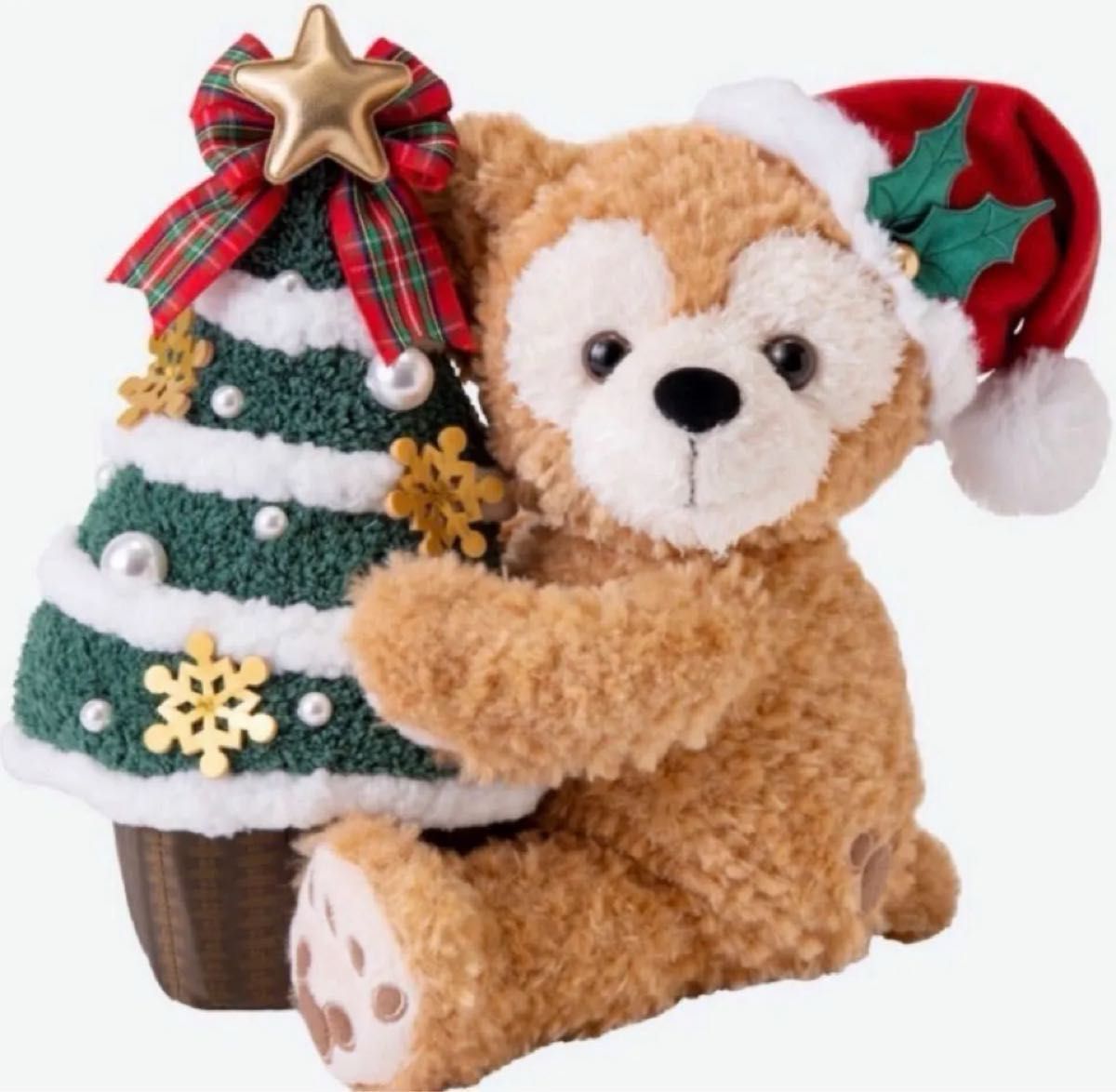 新品タグ付き】TDS ぬいぐるみ ダッフィー クリスマス クリスマス