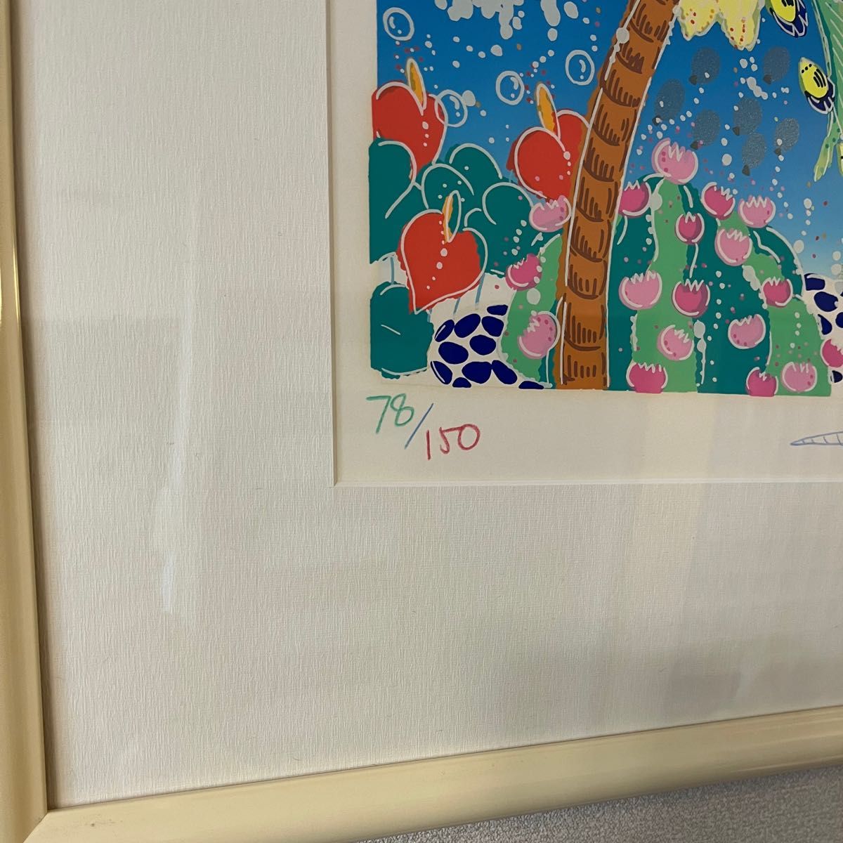 おかもとみわこ シルクスクリーン 版画｜Yahoo!フリマ（旧PayPayフリマ）