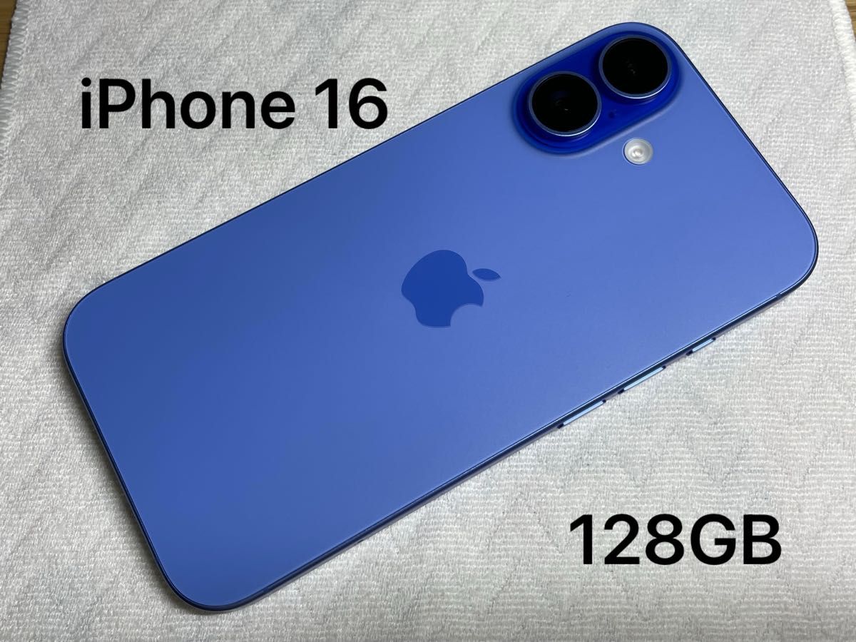 Apple iPhone 16 128GB ウルトラマリン SIMフリー スマホ｜Yahoo