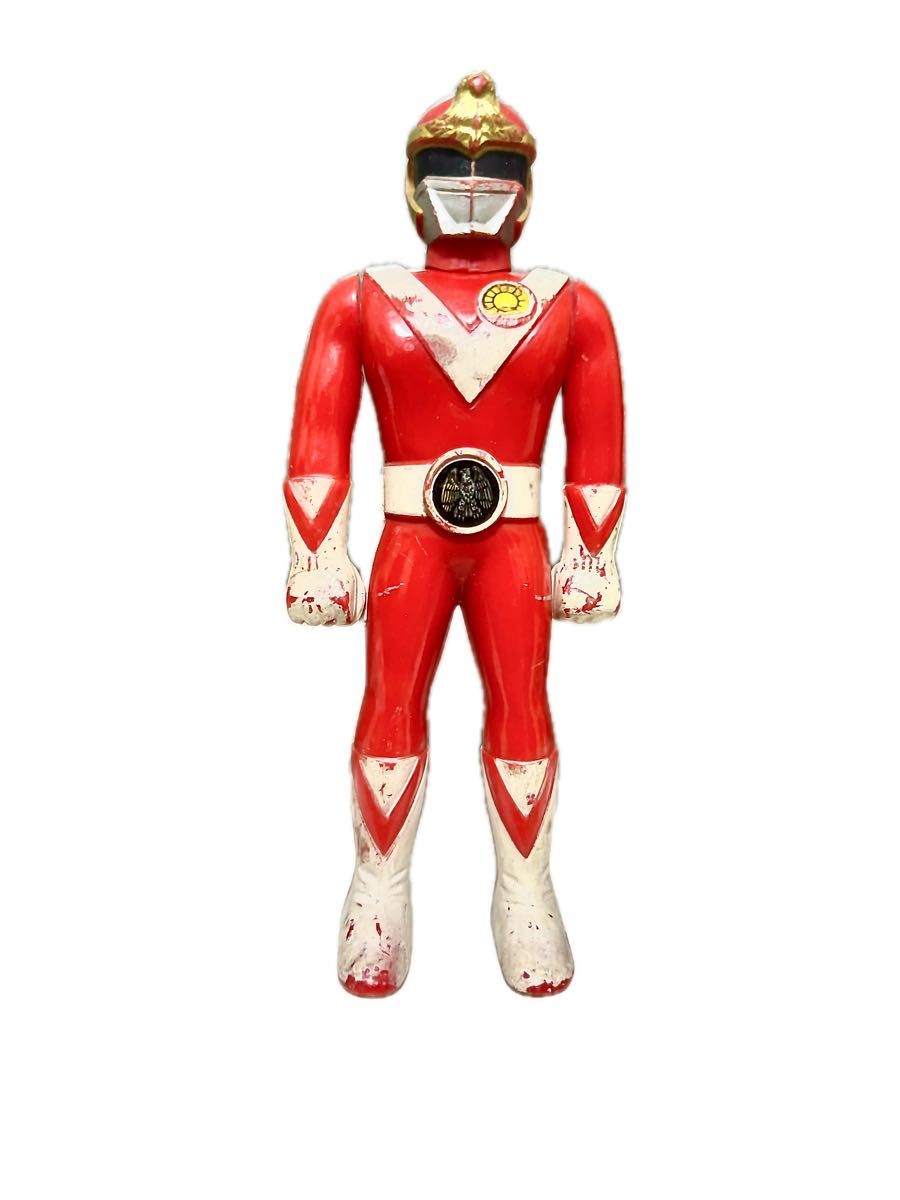 太陽戦隊サンバルカン バルイーグル ポピー 1981年 ソフビ 当時物 昭和