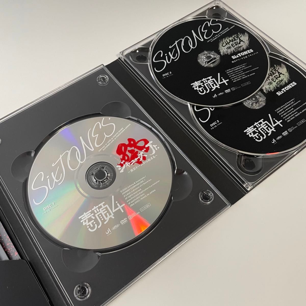 ジャニーズJr./素顔4 SixTONES盤 トランプ&ステッカー 銀テープ付