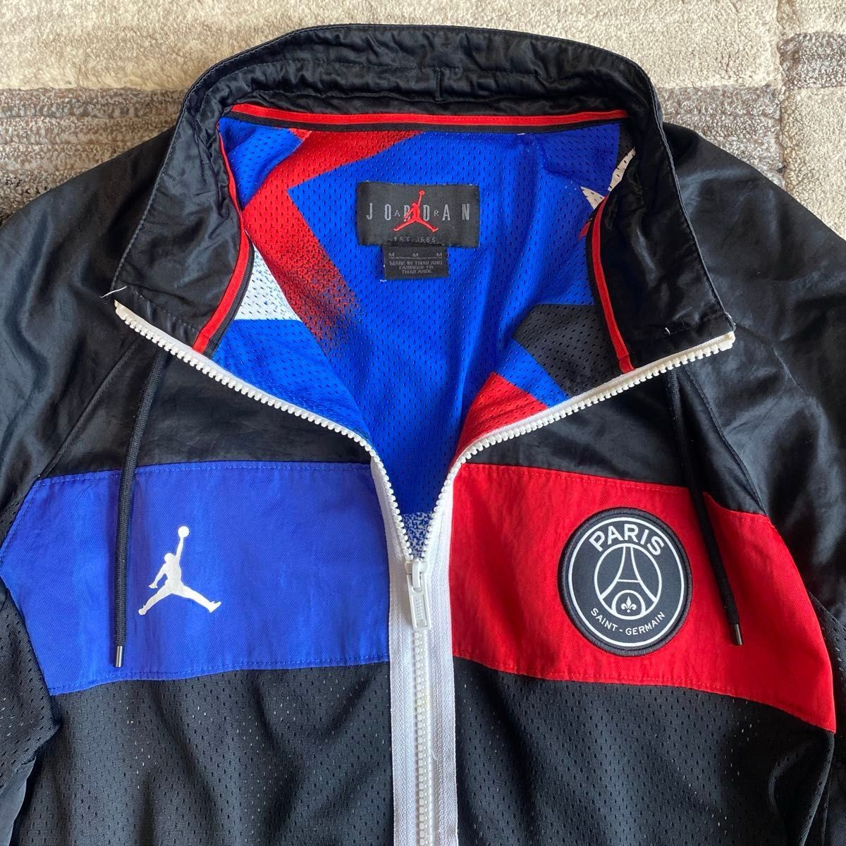 希少モデル】JORDAN×PSG ナイロンジャケット Mサイズ｜Yahoo!フリマ