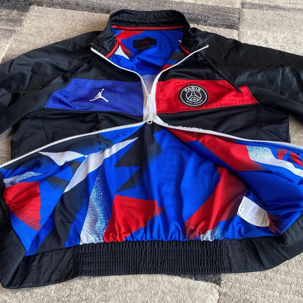希少モデル】JORDAN×PSG ナイロンジャケット Mサイズ｜Yahoo!フリマ