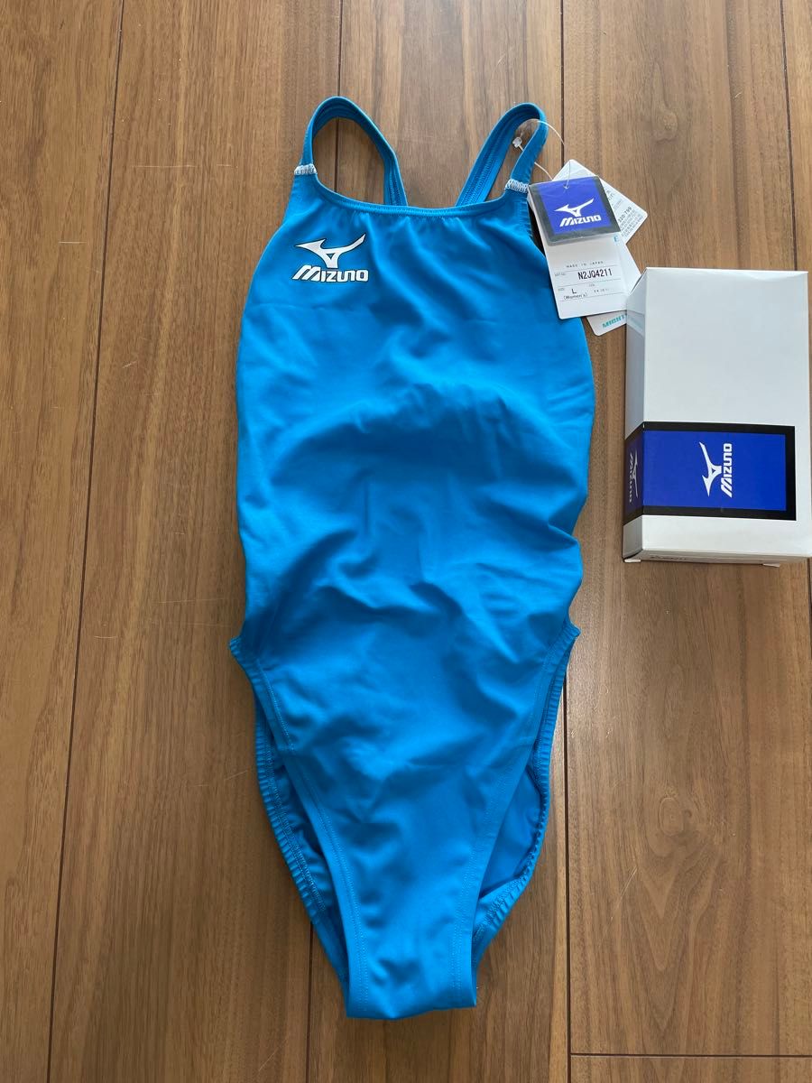 競泳水着 ミズノ mizuno マイティーライン Lサイズ 新品未使用品 箱