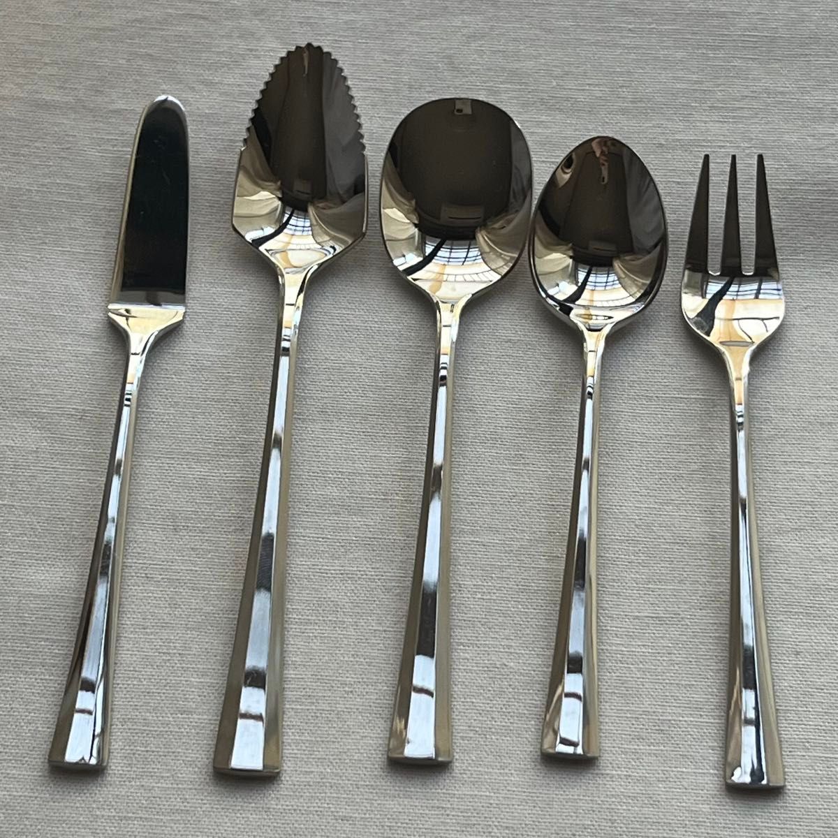 ラッキーウッド 18-12ステンレス ディナーカトラリー セット ベル