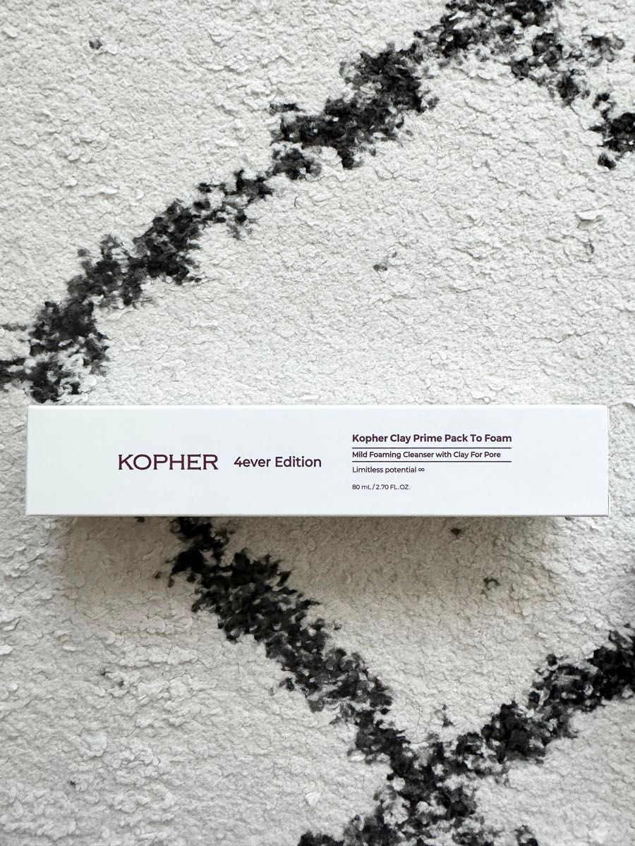 新品未使用 KOPHER 4ever edition 洗顔フォーム クレイプライムパック
