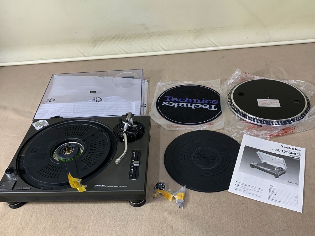 Technics ターンテーブル MK3D ジャンク 通電確認 Technics ターン