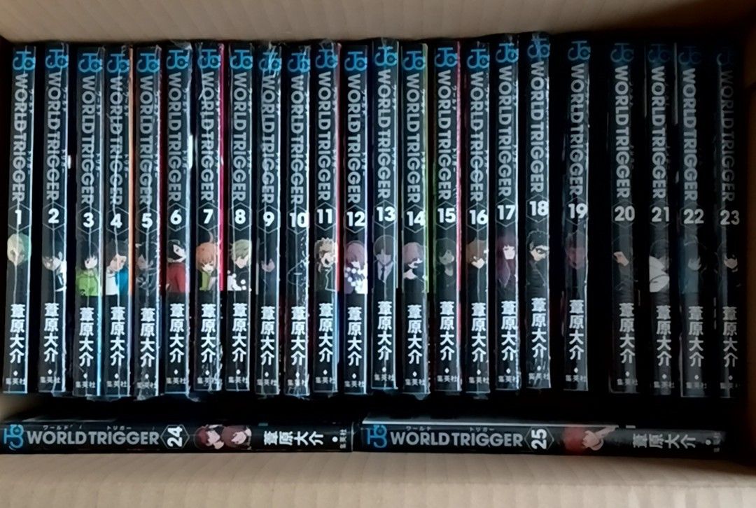 ワールドトリガー1〜28巻+ファンブック 全巻初版帯付 シュリンク未開封