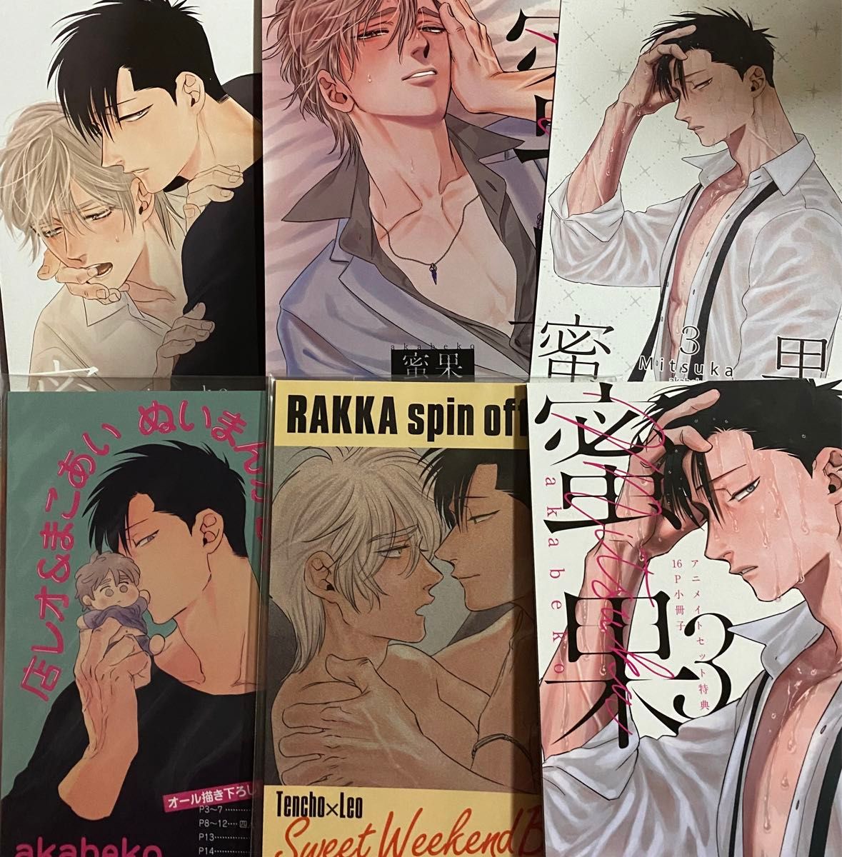 SALE akabeko 小冊子 リーフレット 特典 BL 蜜果｜Yahoo!フリマ（旧