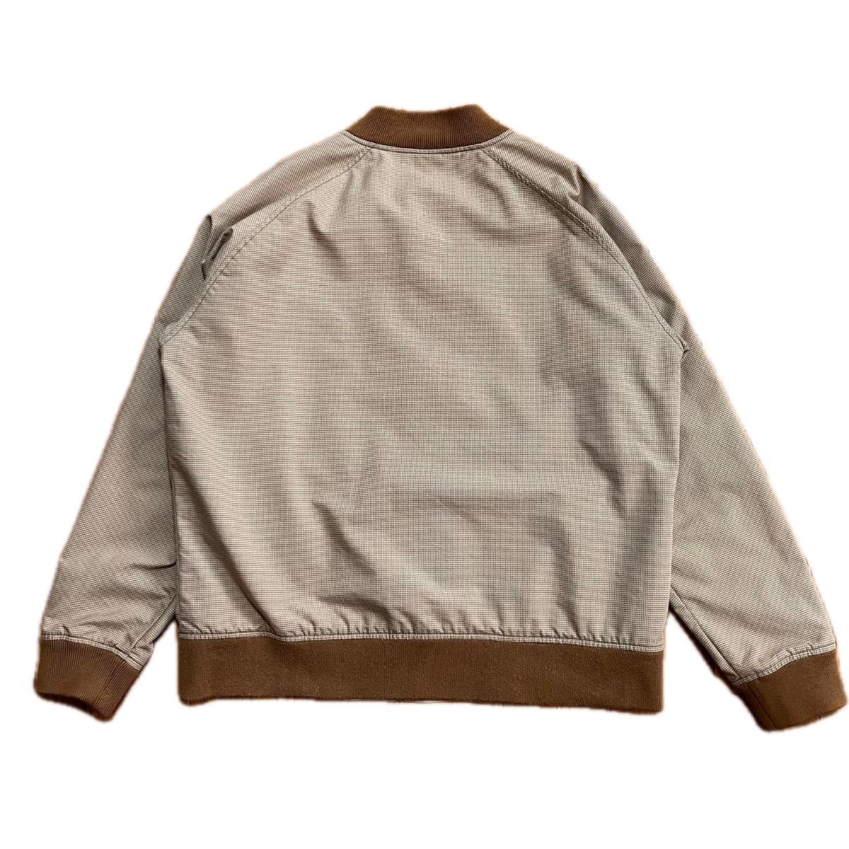 STUSSY ステューシーガンクラブチェック スタジャン ナイロン