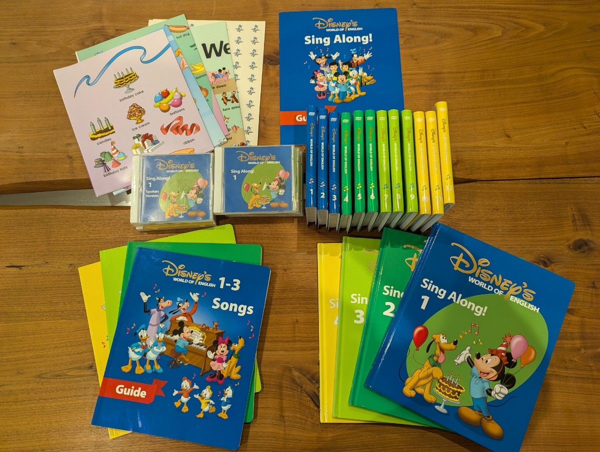 DWE シングアロング ディズニー 英語 教材 DVD CDセット｜Yahoo!フリマ