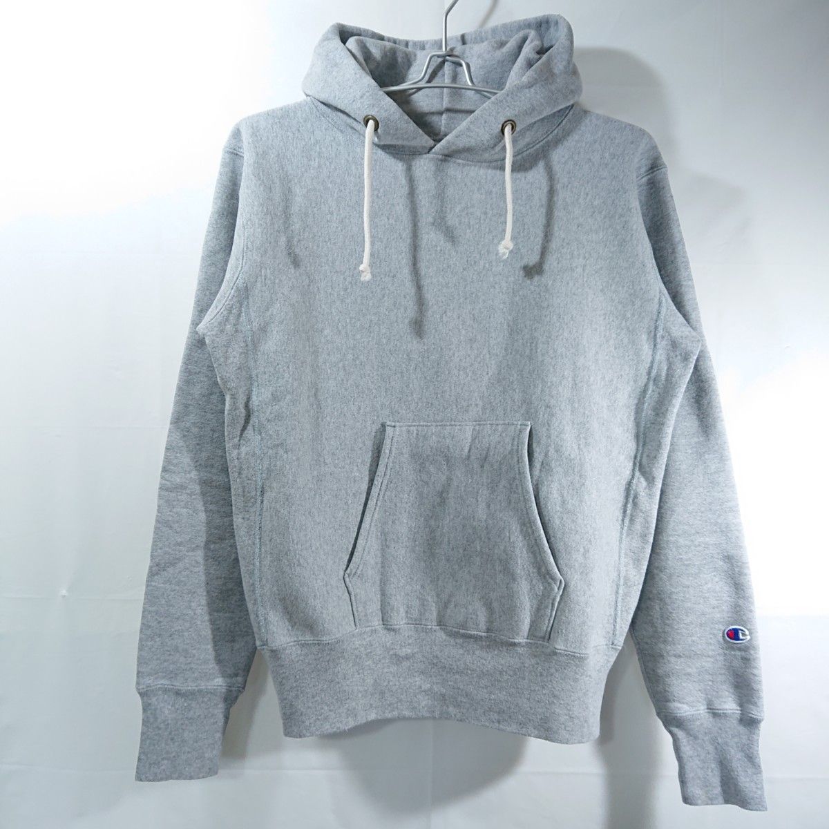 赤タグ】USA製チャンピオンリバースウィーブスウェットパーカー/L/目