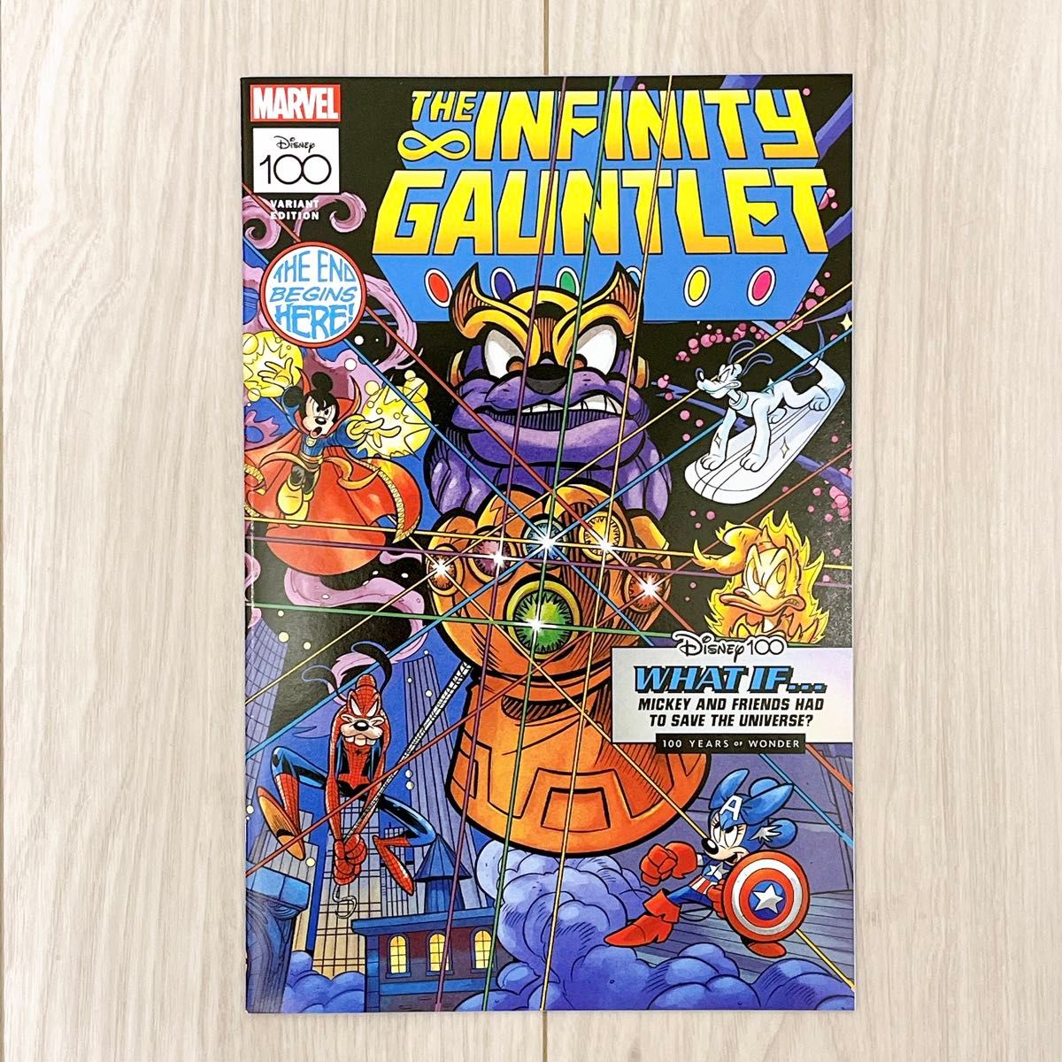 アメイジングスパイダーマン #23 アメコミ ディズニー100周年記念