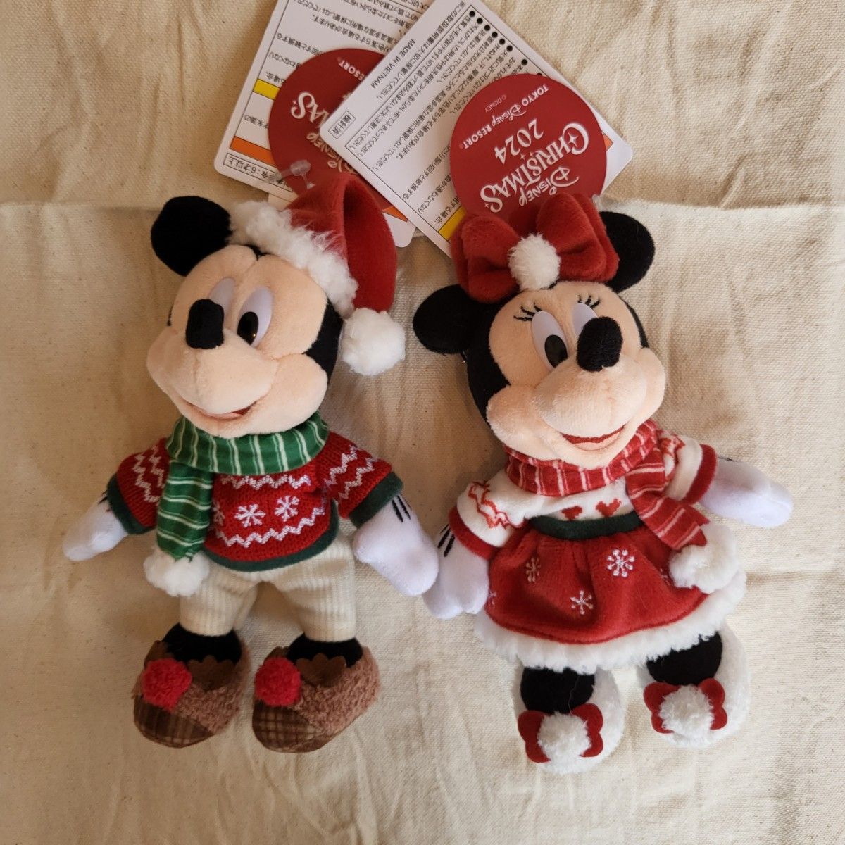 disney ディズニー ミッキー ミニー ぬいぐるみ バッジ ぬいば