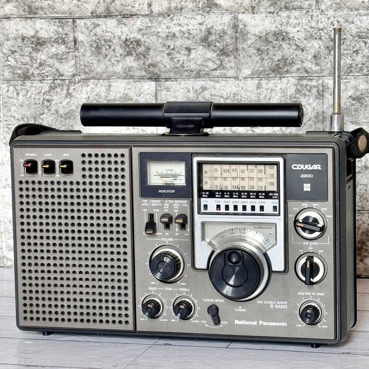 National クーガー2200 '70年代BCLラジオ｜Yahoo!フリマ（旧PayPayフリマ）