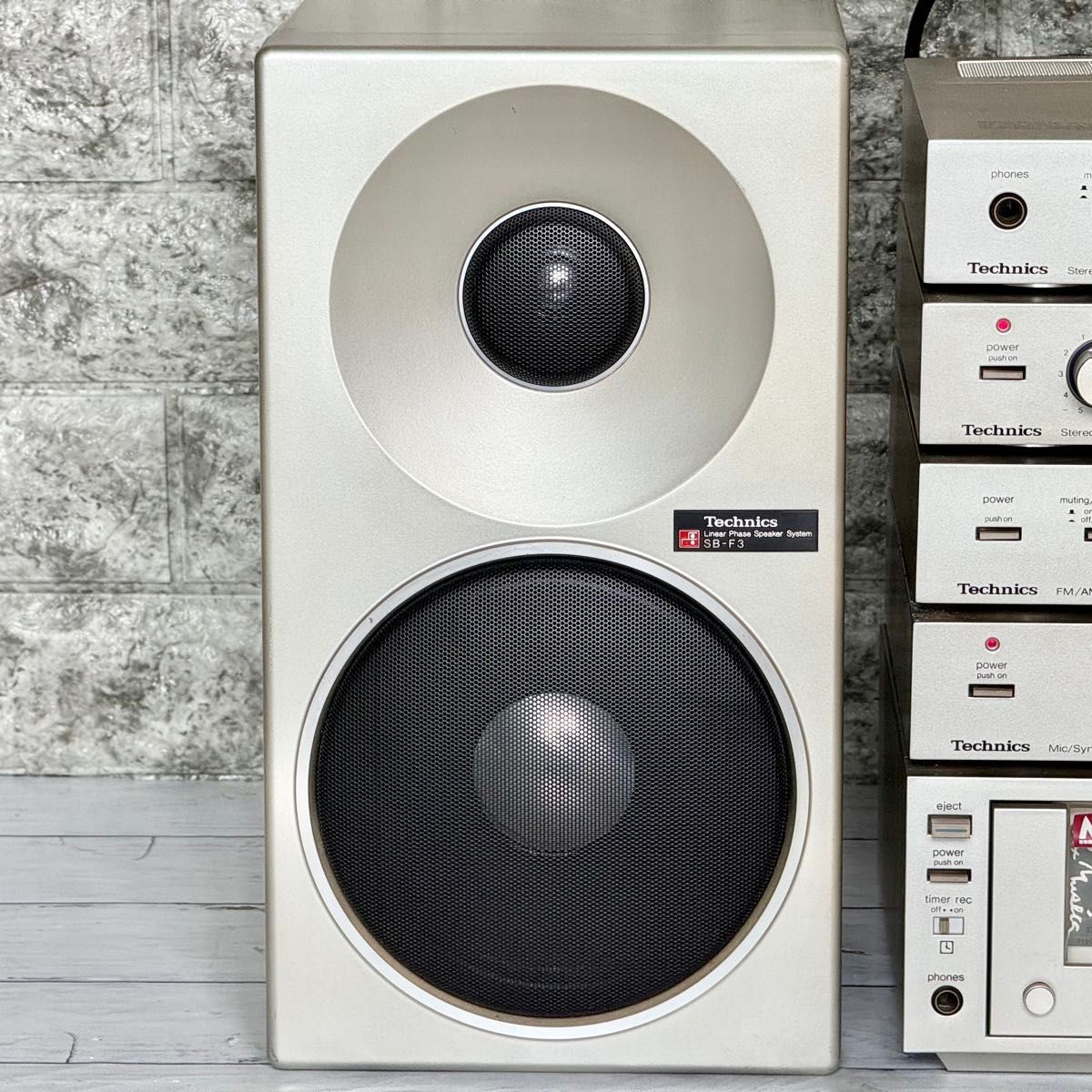 超希少 Technics システムコンポフルセット｜Yahoo!フリマ（旧PayPay