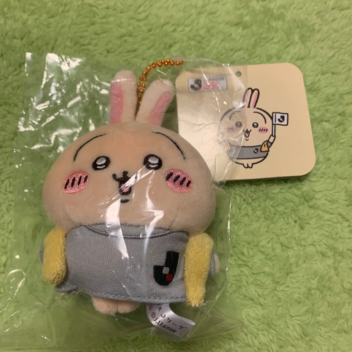 タグ付き最安値】ちいかわ サッカー日本代表 マスコット うさぎ タグ