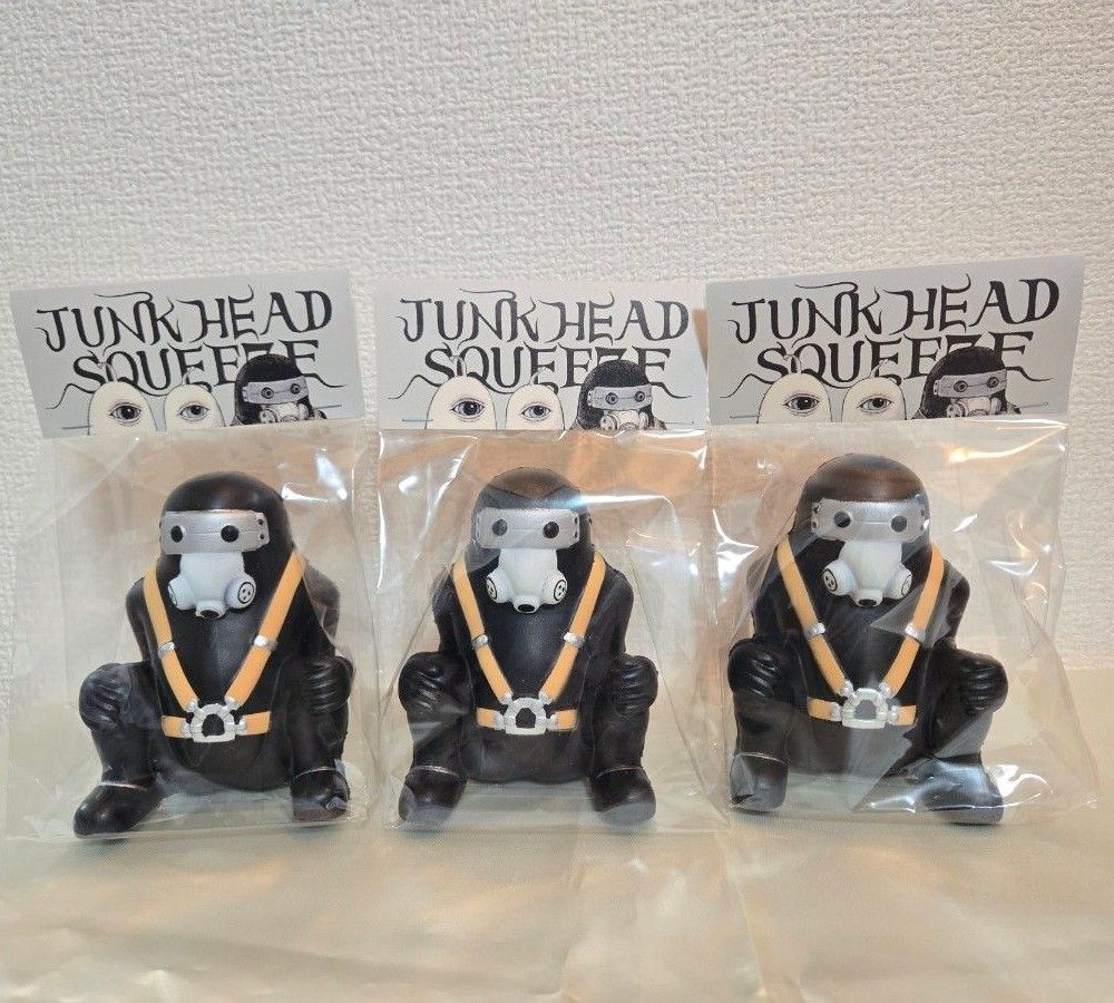 JUNK HEAD SQUEEZE 3バカスクイーズ 3体セット｜Yahoo!フリマ（旧
