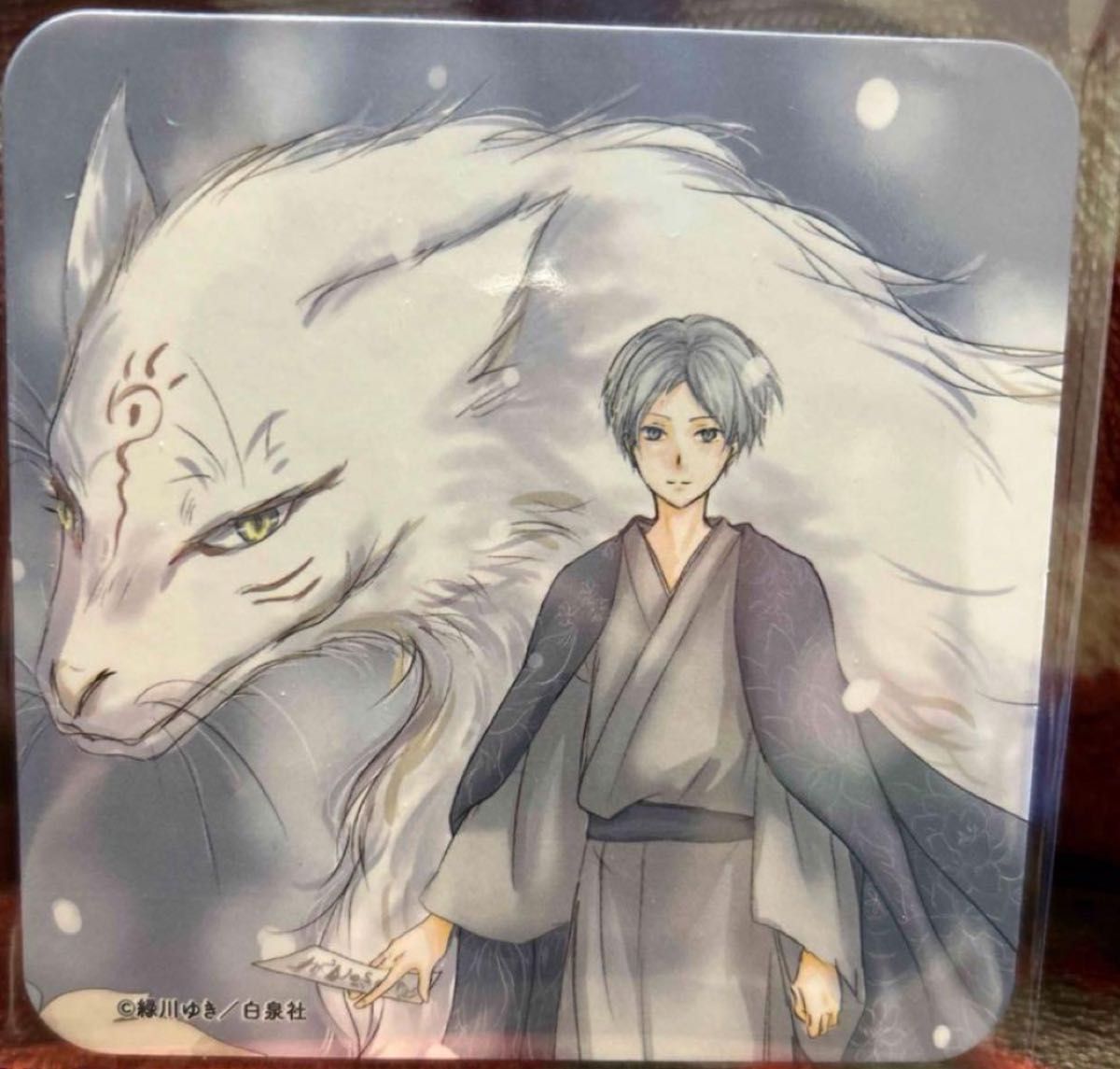 夏目友人帳 アニマックス ハニトーカフェ コースター 夏目貴志