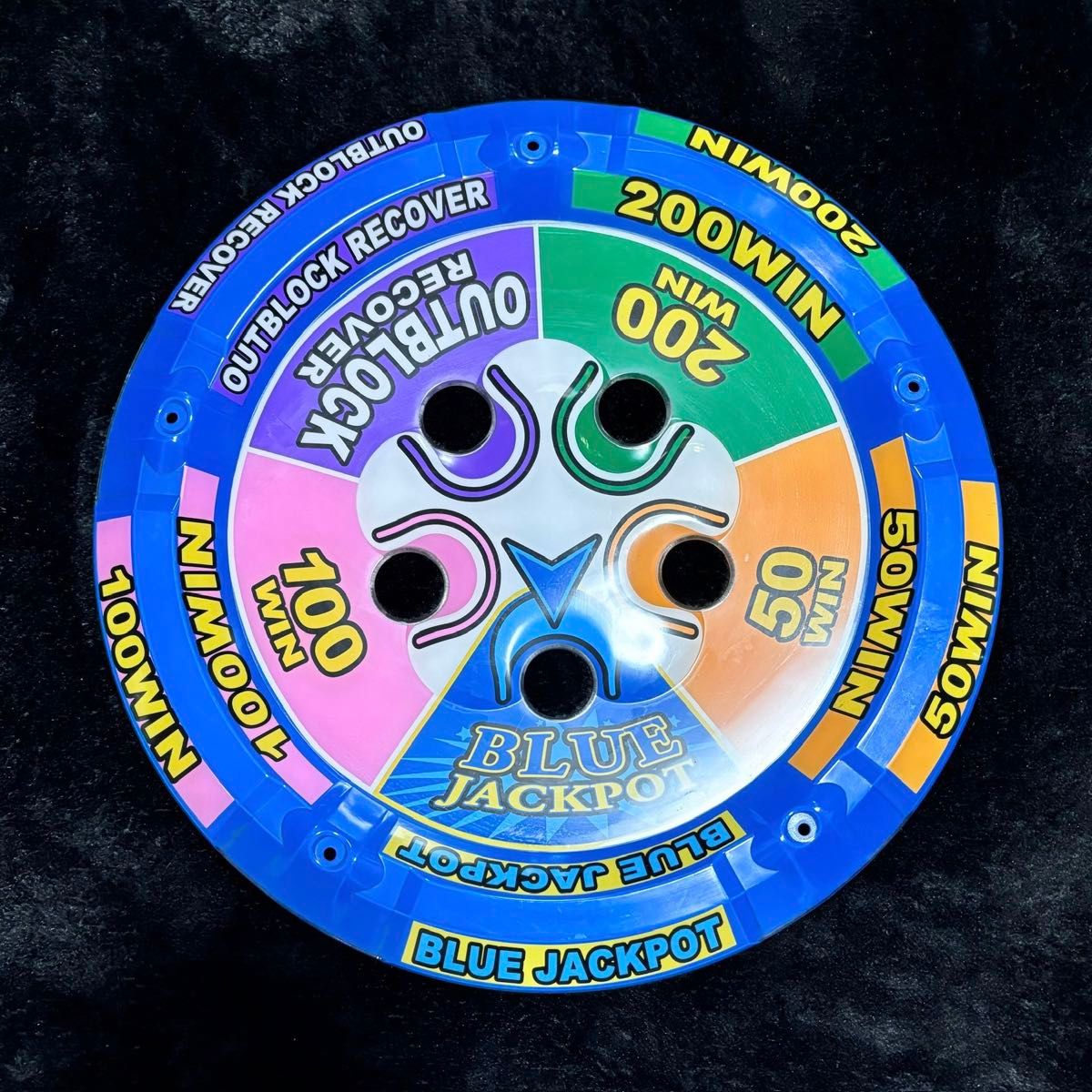 ☆スピンフィーバー☆BLUEパネル☆鉄球☆セット☆メダルゲーム スピン