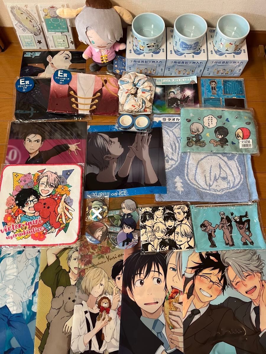 ユーリ!!! on ICE グッズセット ユーリ ヴィクトル 勇利 ユーリ!!! on